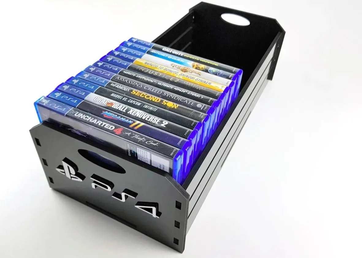 Porta Jogos, Caixa, Case P/ Games - Organizador De Jogos Ps4