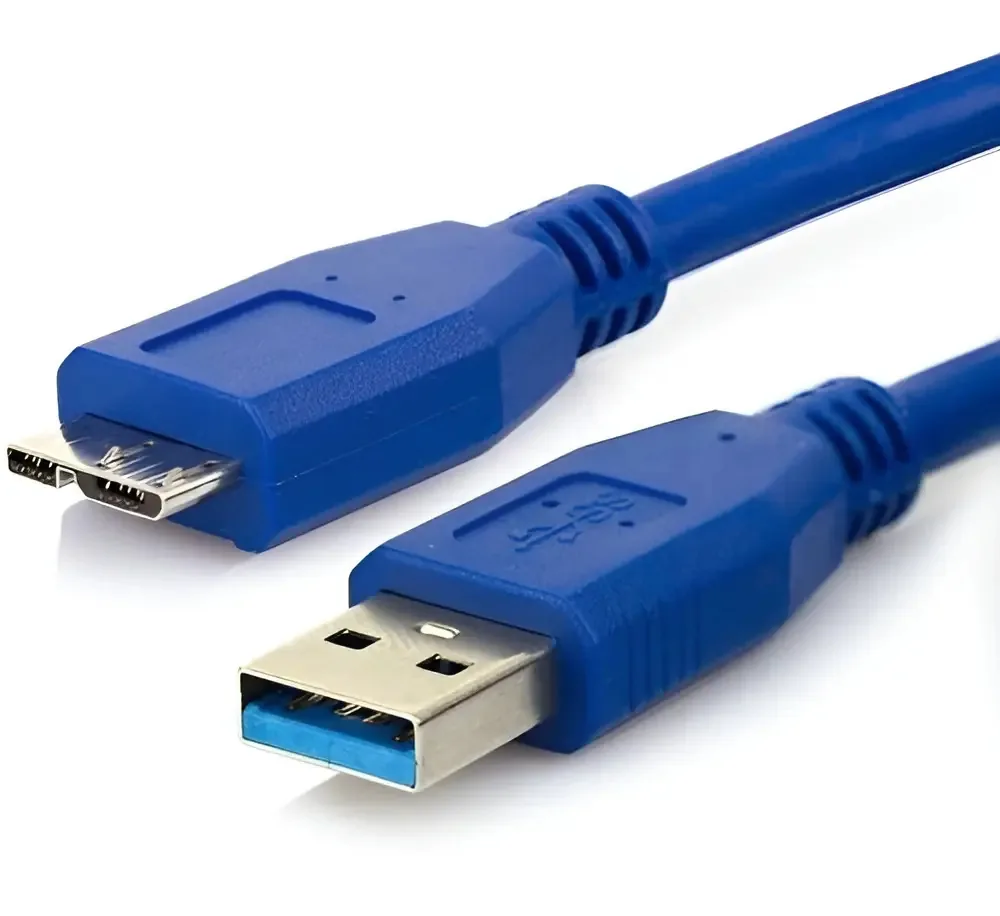 Cabo USB 3.0 FBG Usb 3.0 Hd Externo Micro-B 1,50m Azul