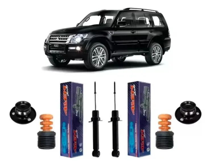2 Amortecedor + Kit Amortecedor Dianteiro Pajero 2008 A 2019