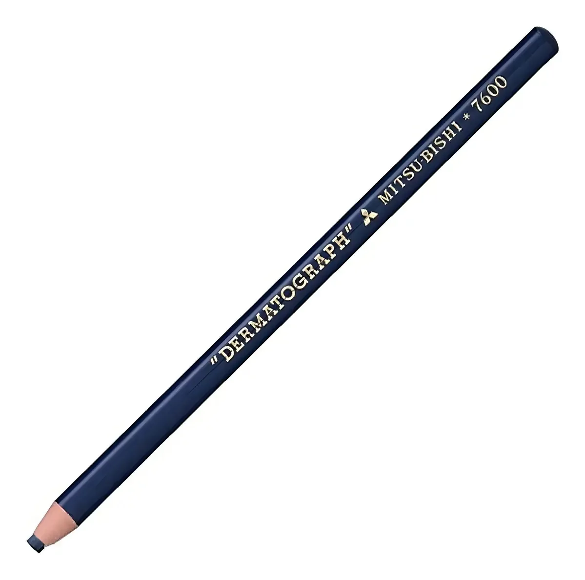 Lápis Dermatográfico Mitsubishi 7600 Cores Cor Azul-marinho