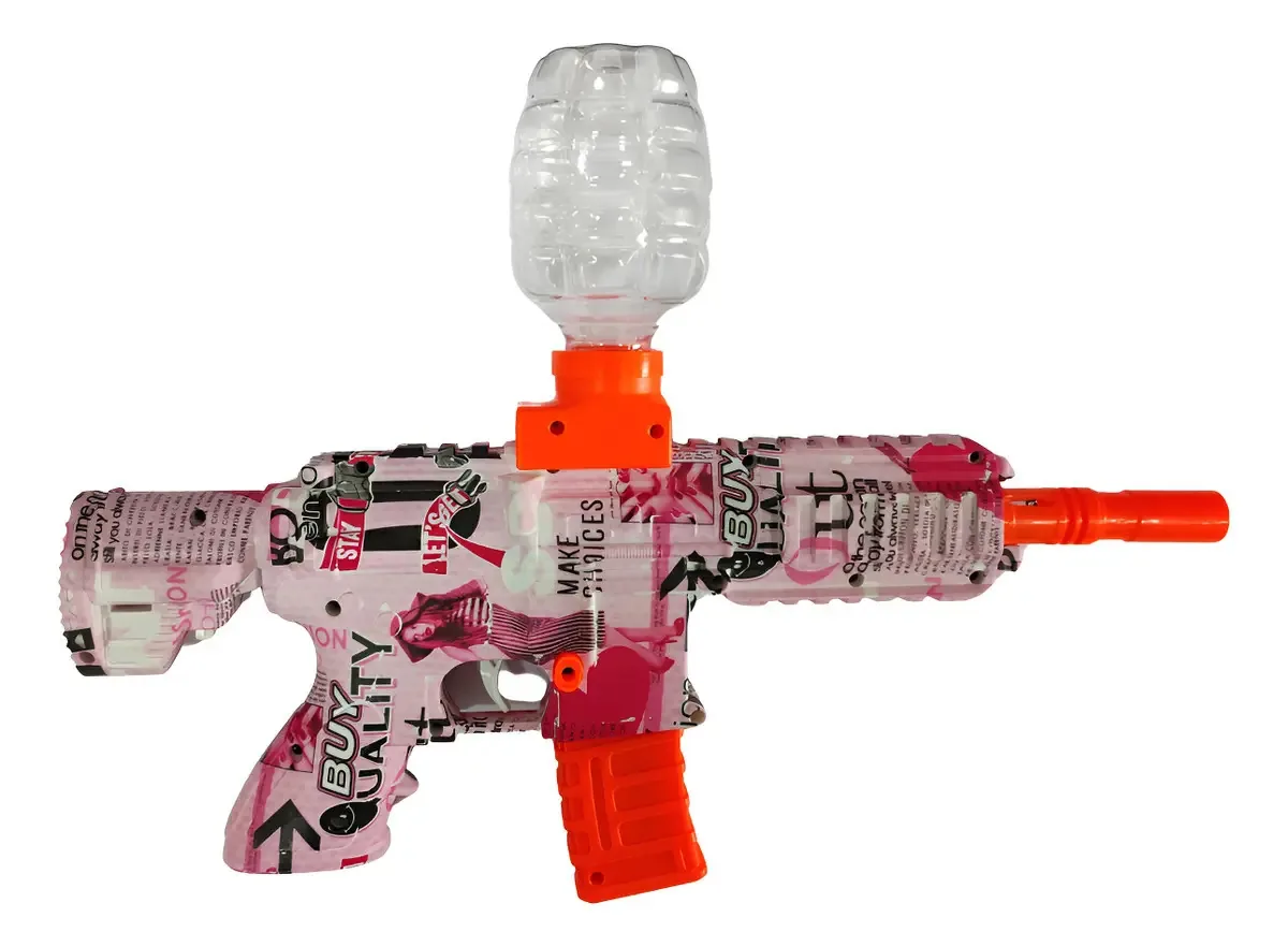 Arminha Brinquedo De Gel Automática M416 Para Crianças Cor M416 Rosa