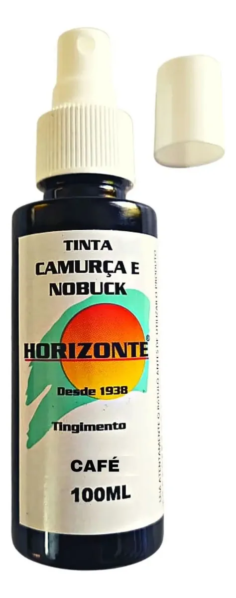 Tinta Camurça E Nobuck Pronto Uso + Pincel - 100ml