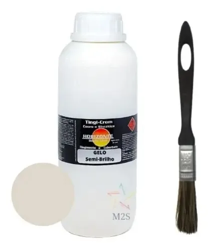 Tingicron Semi-brilho Para Couro Com Pincel 900ml