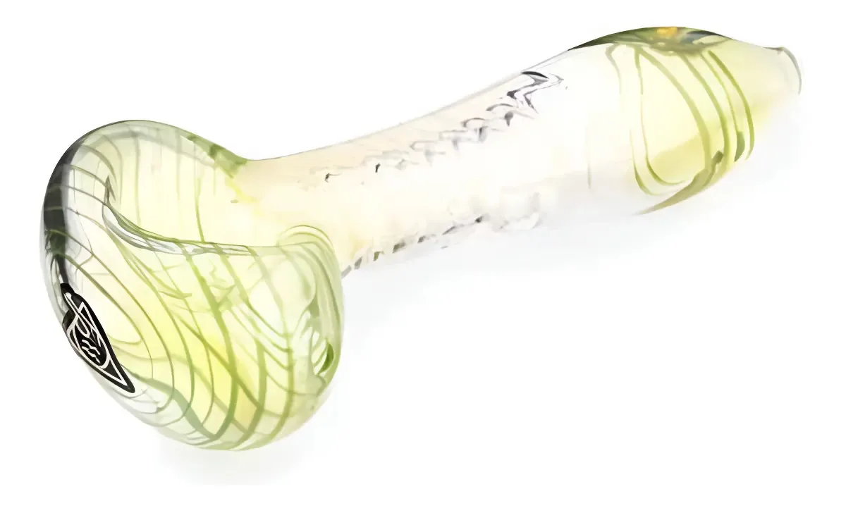 Pipe De Vidro Borossilicao Squadafum - Verde