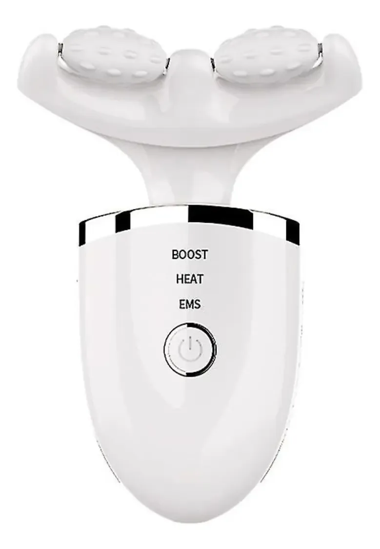 Aparelho Massageador Pescoço Papada Neck Beauty Massager Cor Branco