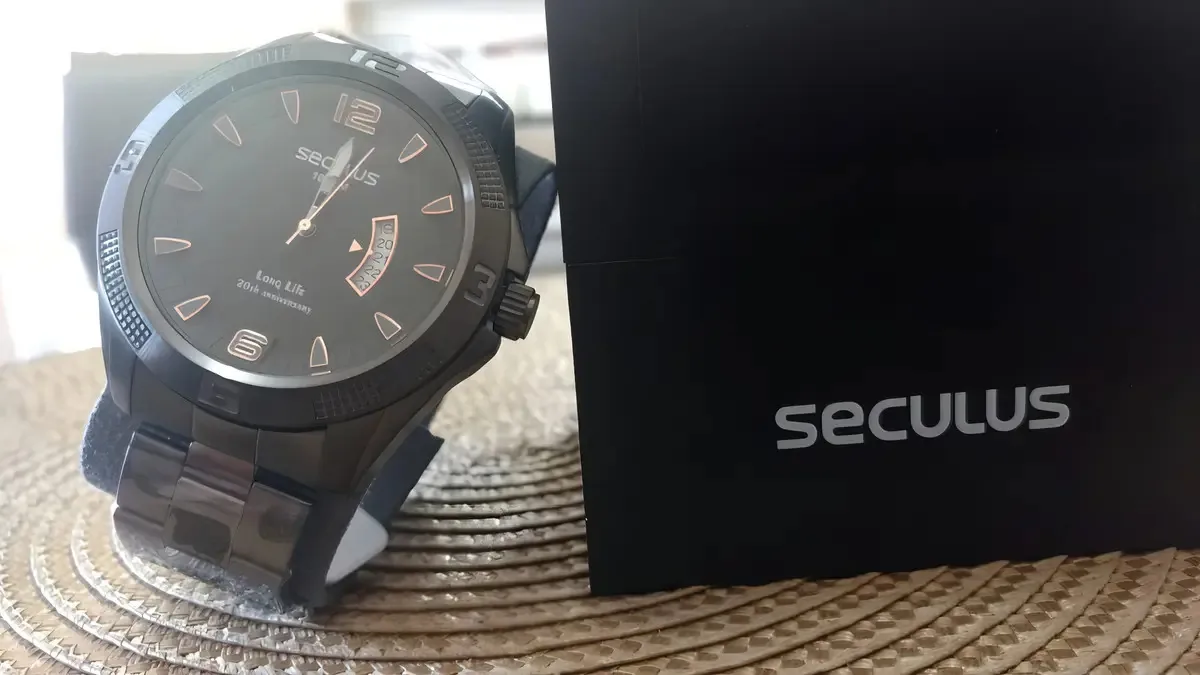 Relogios Masculino Seculos Ed. Aniversário 20 Anos