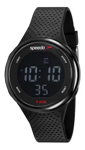Relógio Speedo Digital Esportivo Preto