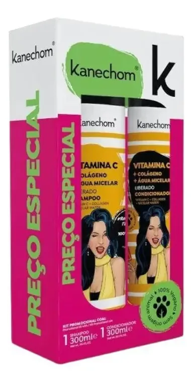 Kit Sh Cond 300ml Kanechom Vitamina C