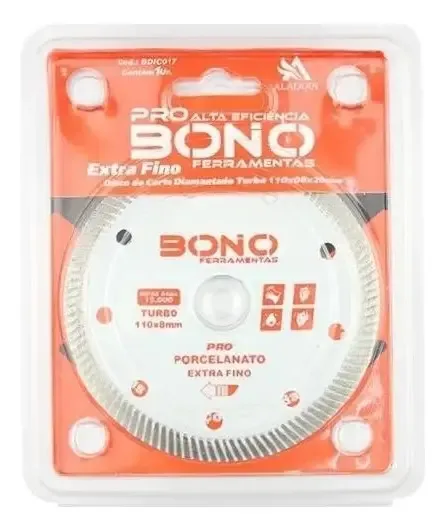 Disco De Corte Diamantado Turbo 110x20mm