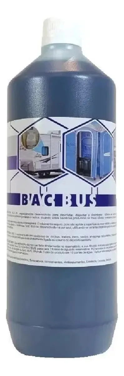 Solução P/ Banheiro Químicos 1 Litro Bac Bus Barco Veleiro