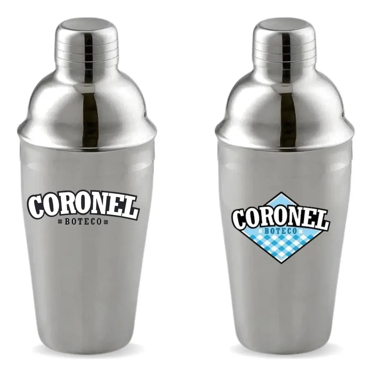 12 Coqueteleiras 500ml Personalizada Aço Inox P/ Drinks