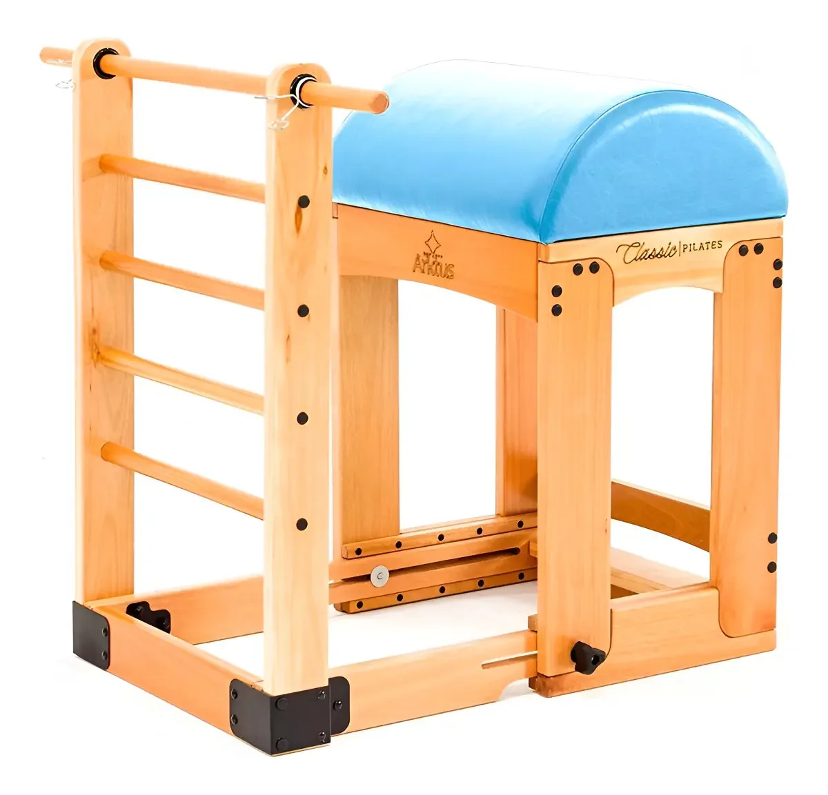 Aparelho De Pilates Ladder Barrel Classic Azul Claro Arktus