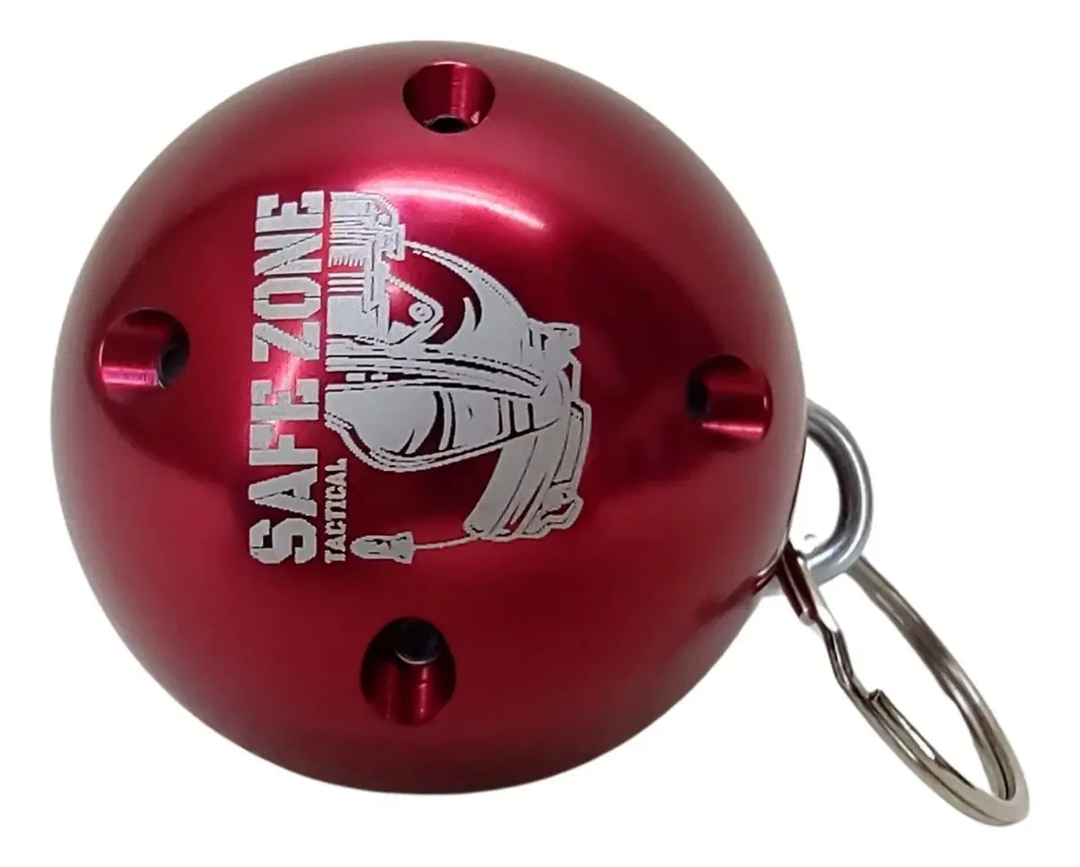 Granada Airsoft Impact Safe Zone Tactical Vermelha