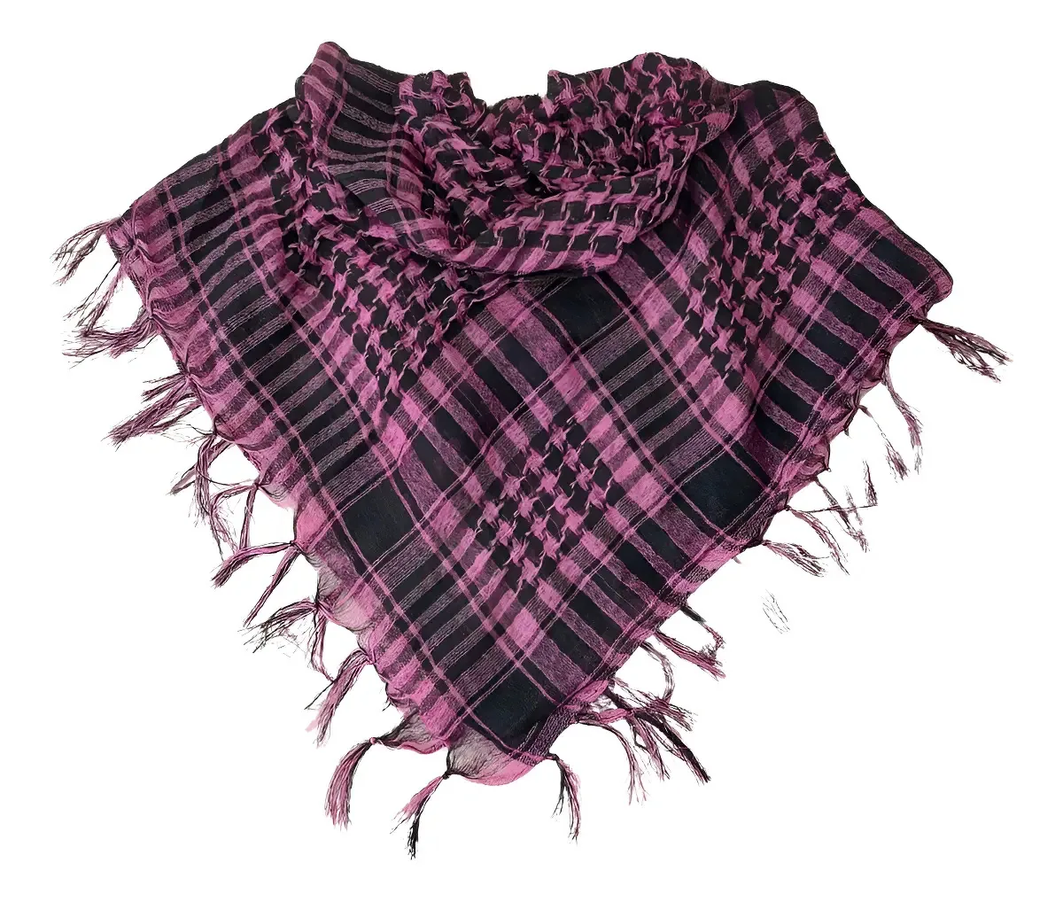 Shemagh Lenço Tático Proteção Militar Rosa
