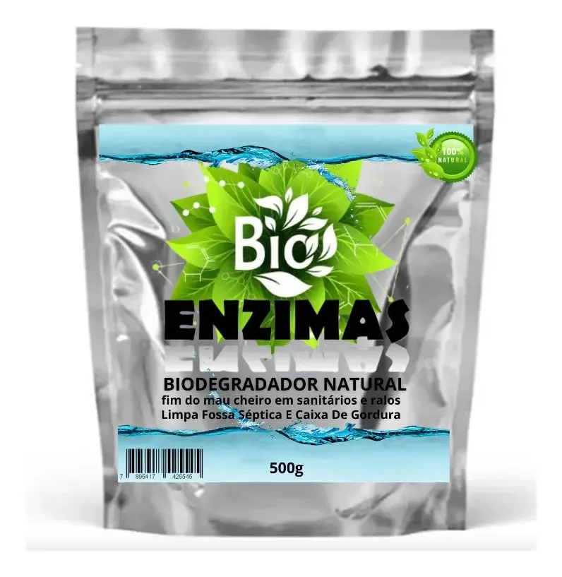 Limpa Fossa, Caixa De Gordura, Ralos Enzimas 500g Bio