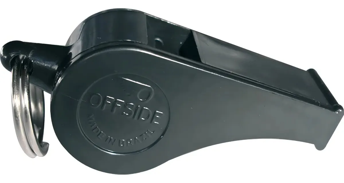Apito Plástico Esportivo Offside Cor Sortido