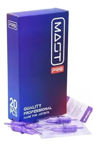 Cartucho Mast Pro 20 Unidades Para Tatuagem / Tattoo Calibre Da Agulhas 5