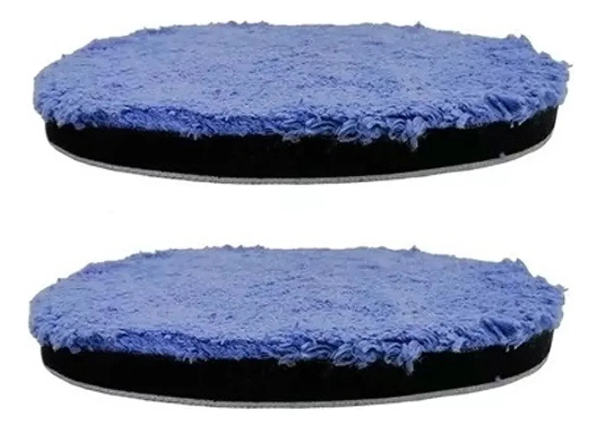 2x Boinas Polimento Microfibra Tam. 5 Polegadas Super Brilho