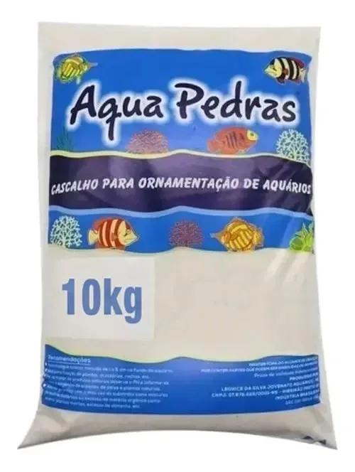 Areia Extra Fina N00 10kg Lagos E Aquários