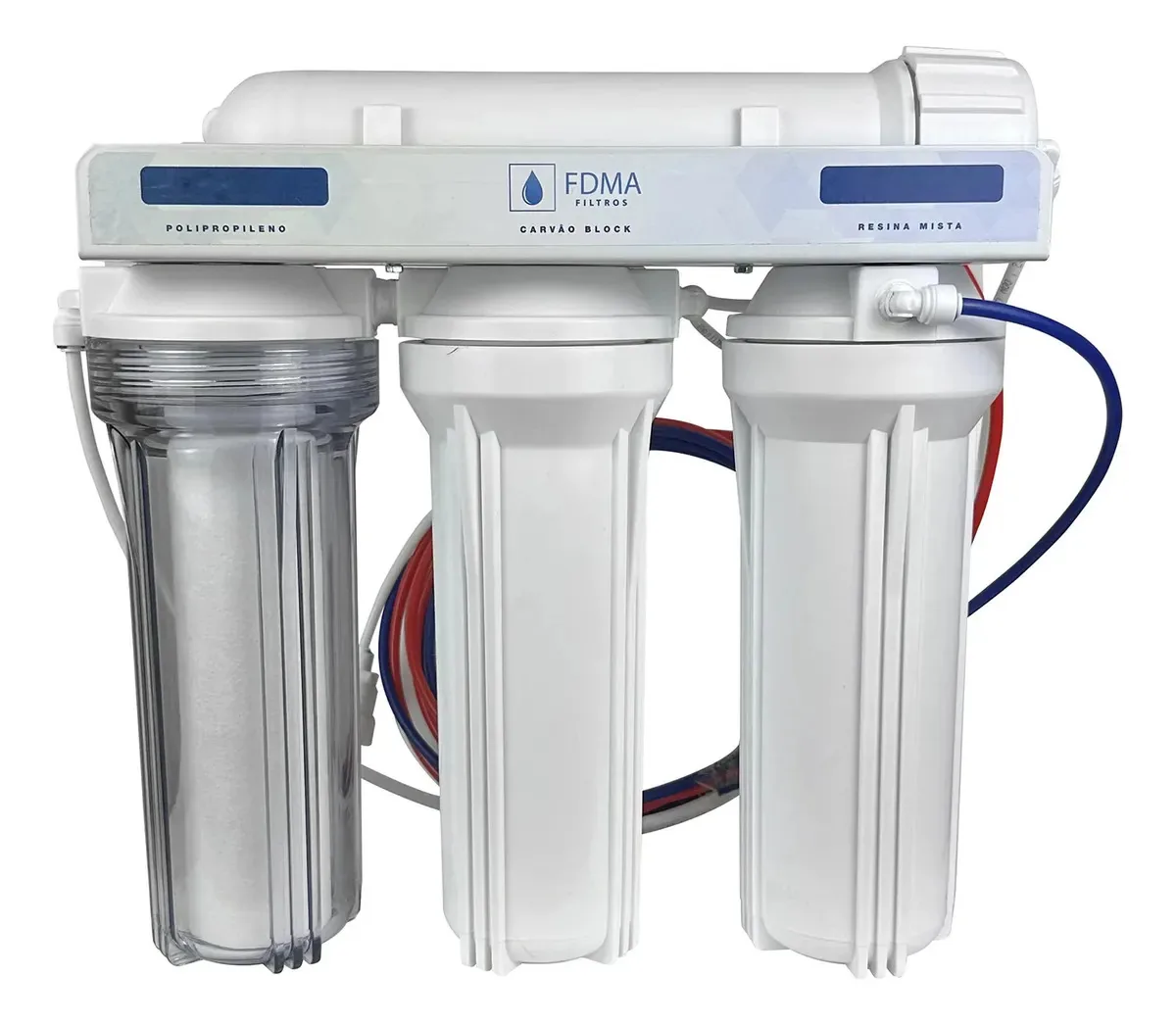 Filtro Desmineralizador para Água 15 L/h RO e DI para Motores e Baterias