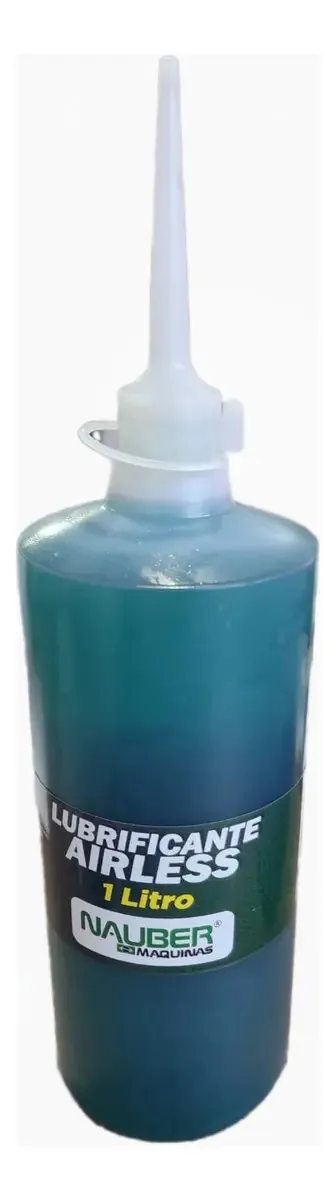 Almotolia Óleo Lubrificante Airless Nauber 1000ml Verde-escuro