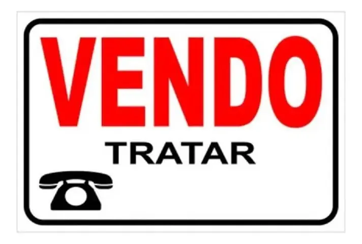 Kit 12 Placa Sinalização Vendo Vende-se 20x30