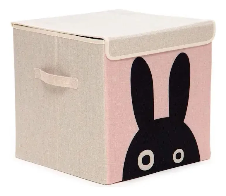 Caixa Organizador De Brinquedos Infantil - Coelho