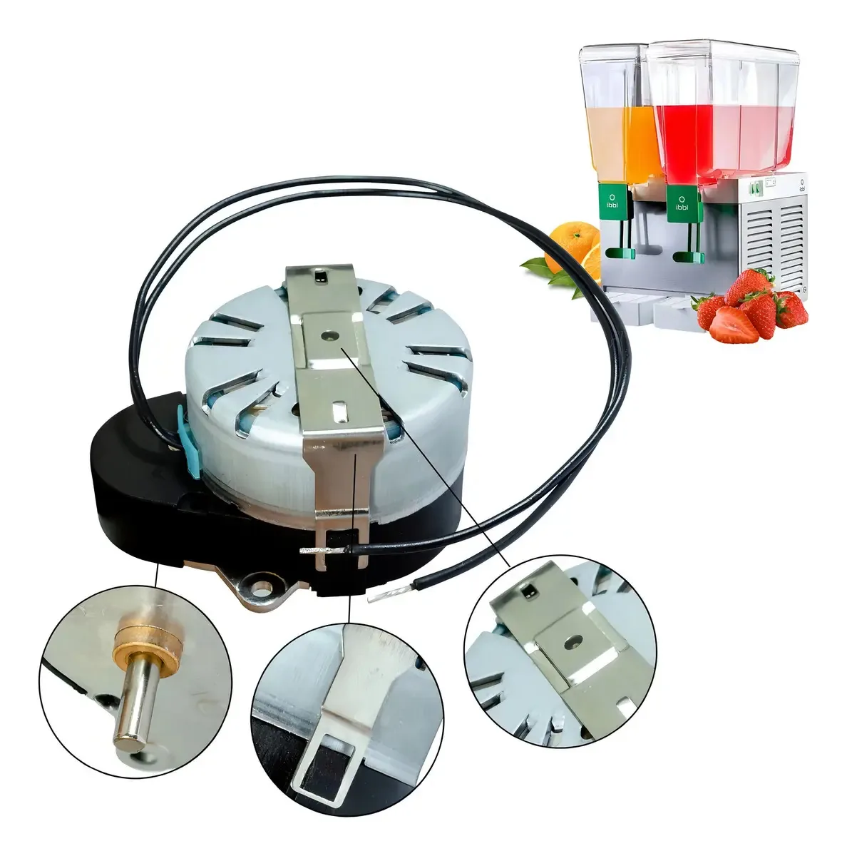 Micro Motor Tiwa 3.5W Refresqueira Begel Ibbl 302 BBS