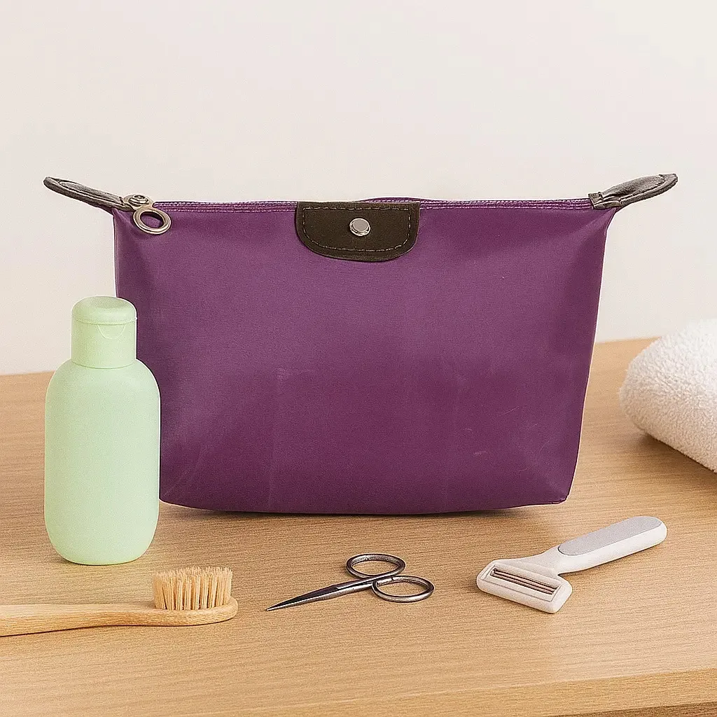 12 Unidades Necessaires Presentes Cor Roxo Desenho Do Tecido Lisa