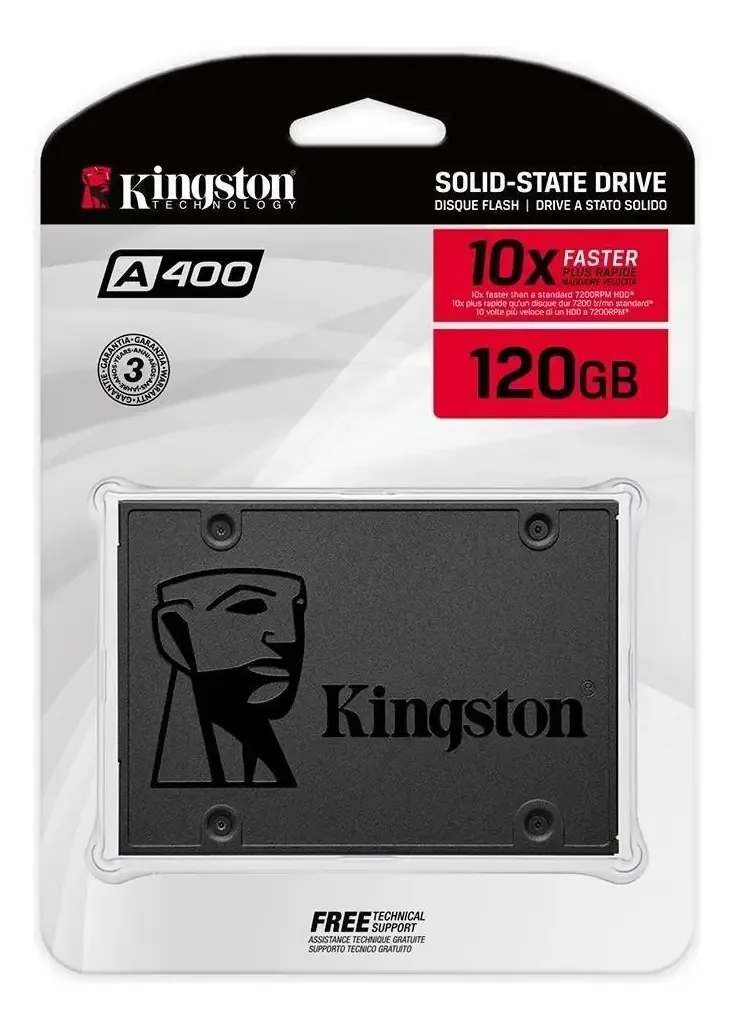 Hd Ssd Kingston 120gb A400