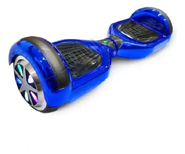 6,5 Hoverboard Skate Eletrico Infantil Criança Bluetooth Cor Azul