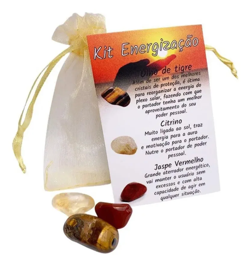 Kit De Cristais - Energização