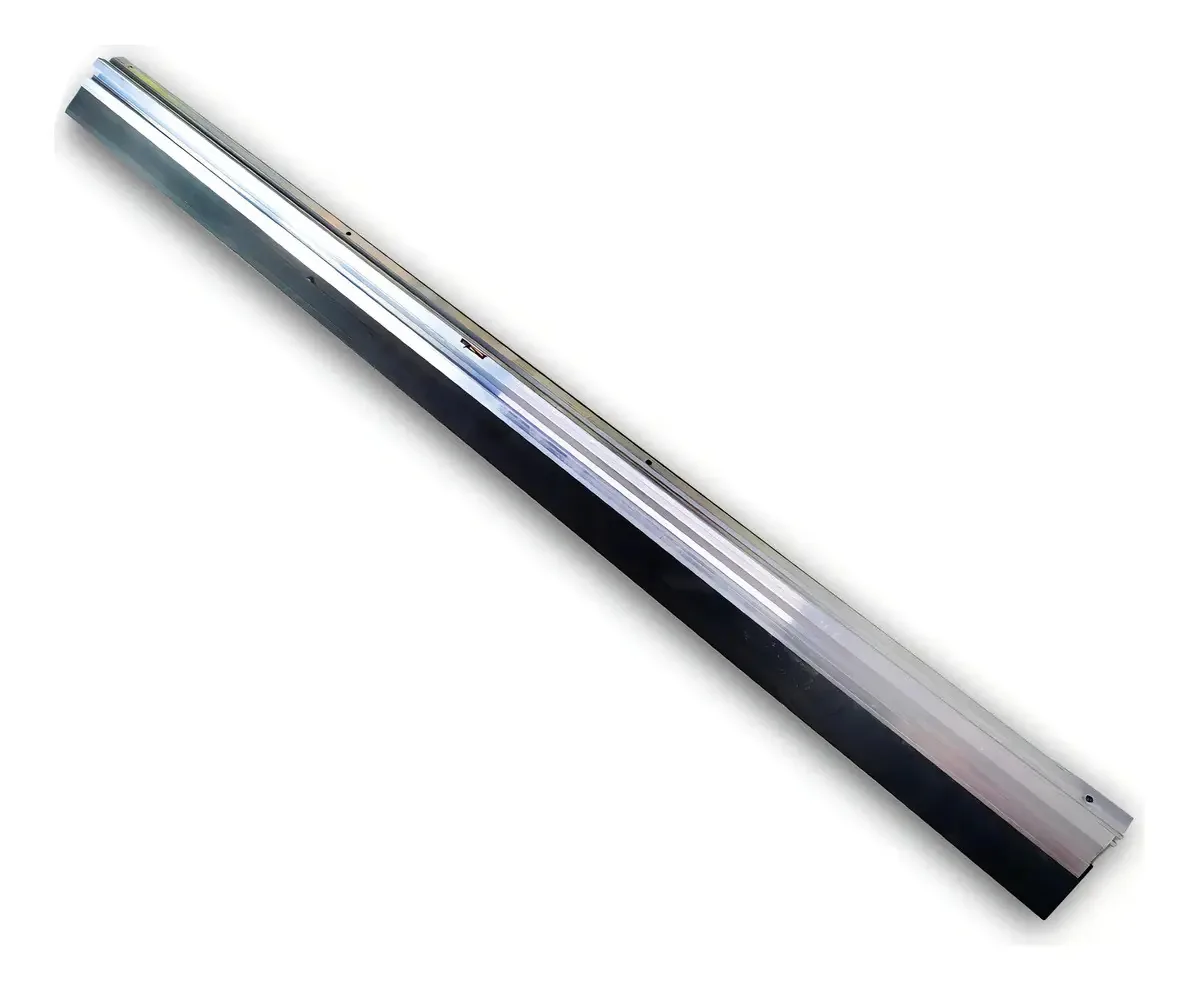 Rodo Vedador Aluminio 80cm Horizonte Cinza Contra Insetos e Poeiras