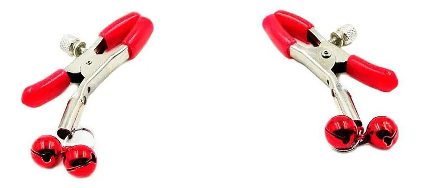 Grampos Para Seios Com Bolas De Metal