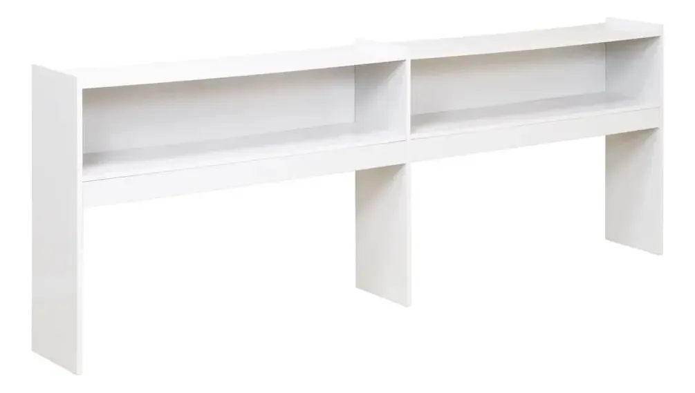Estante Para Bicama Florença Branco 220cm