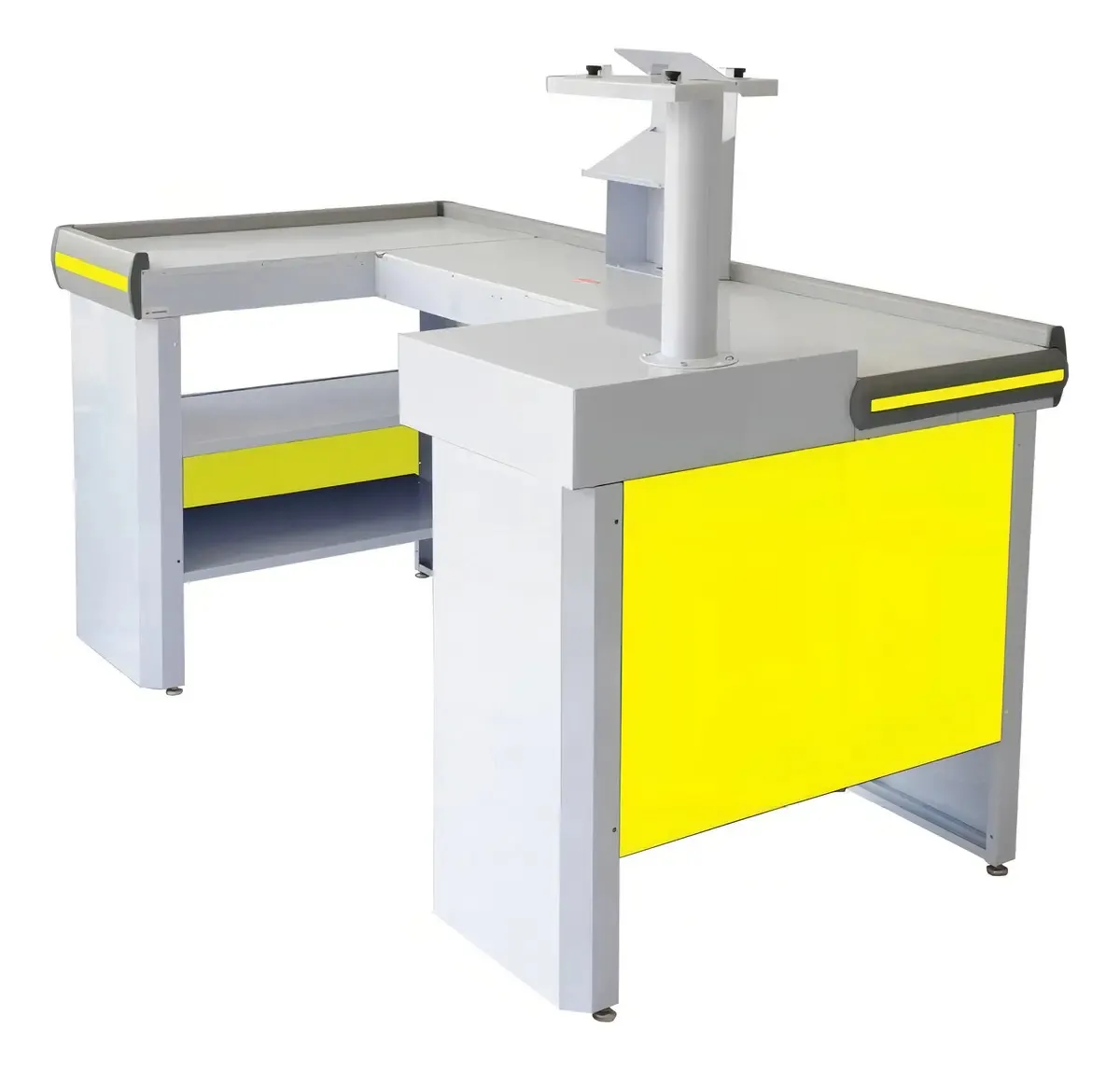 Check-out Vermelho/amarelo/azul Venâncio 1,80m Cck18 Cor Amarelo