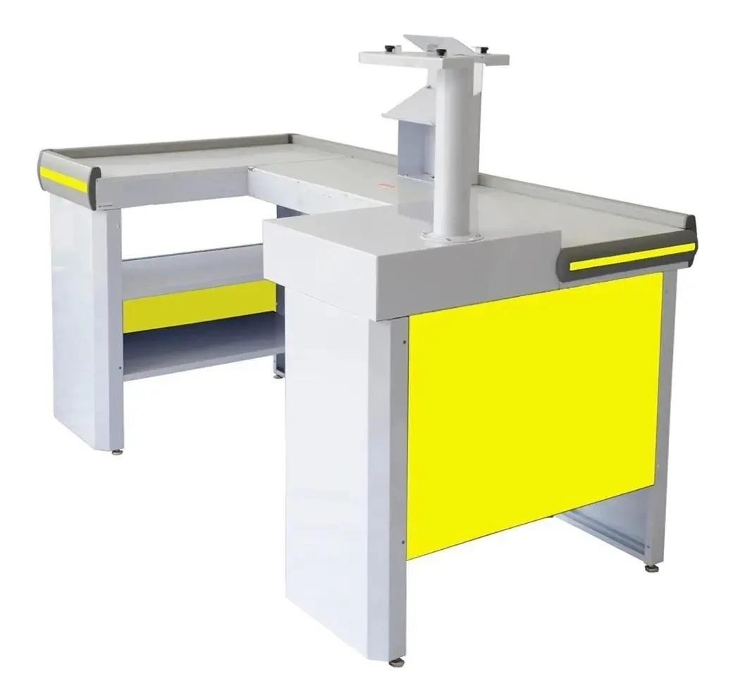 Check-out Vermelho/amarelo/azul Venâncio 2,00m Cck2 Cor Amarelo