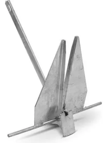 Ancora Danforth Galvanizada Fogo 16kg
