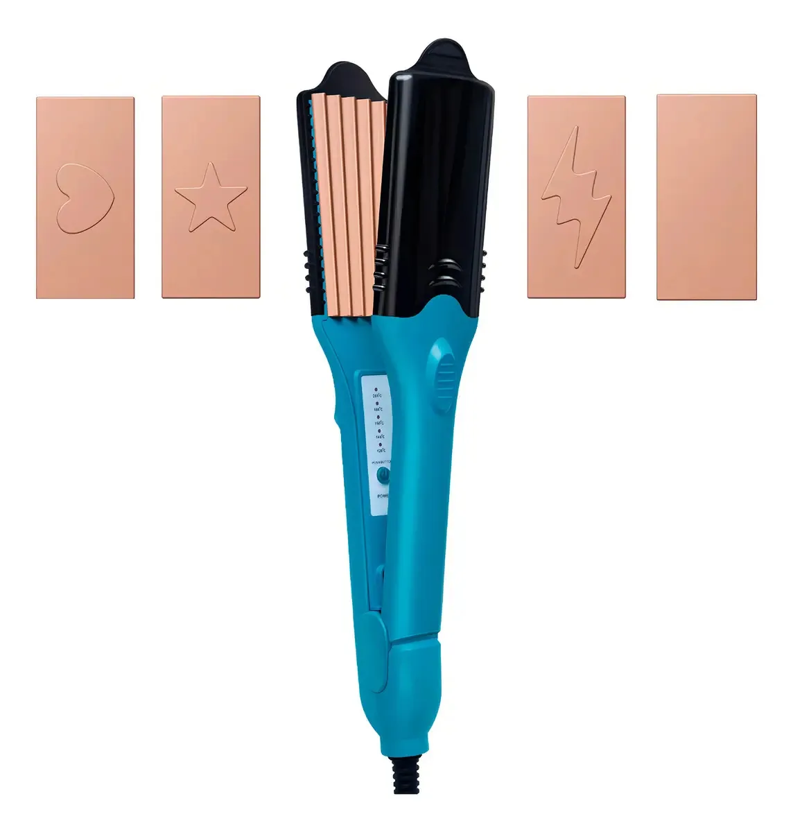 Alisador De Cabelo, Imagem 3d, Ferro De Impressão De Cabelo