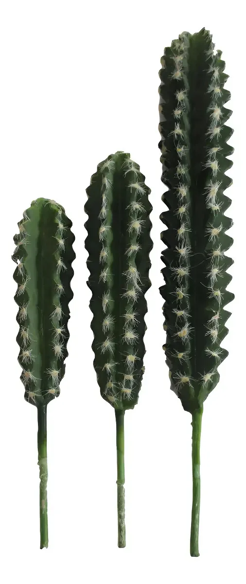 Cactos Artificiais 3 Kits Para Enfeites E Decoração
