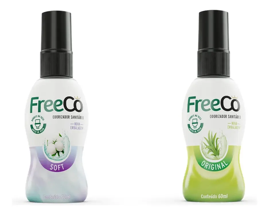 Desodorante para banheiros Freecô