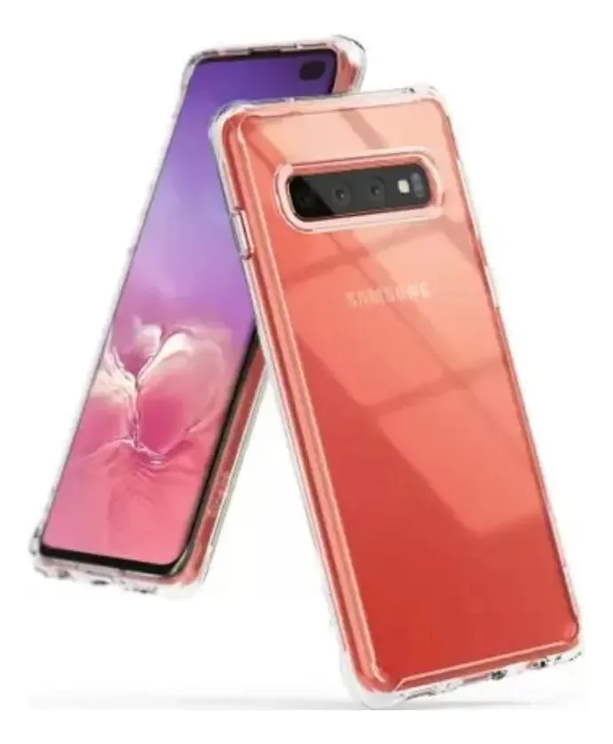 Kit 2 Capas Anti-impacto Bordas Reforçadas Galaxy S10 Plus