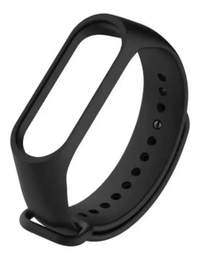 Kit Pulseira Preta + 3 Pulseiras Camufladas Mi Band 3 4
