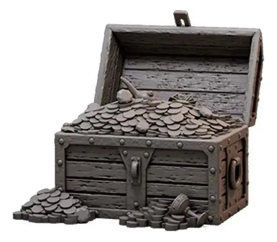 Miniatura Cruz Da Planície Baú Tamanho 20cm