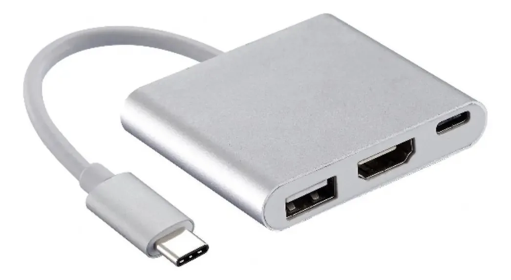 Adaptador Usb 3.1c Com Usb 3.0 Hdmi Empire