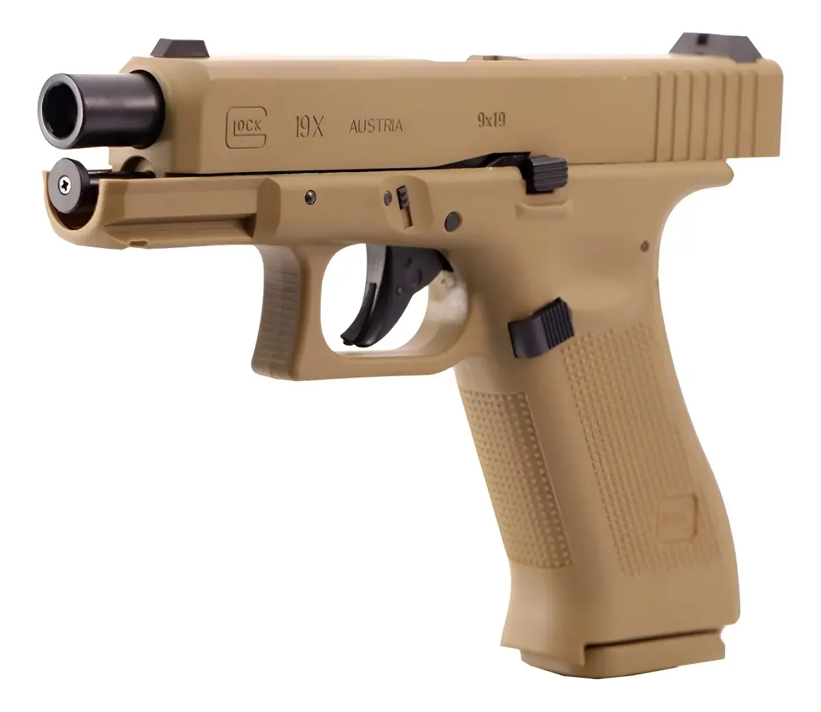 Pistola Airsoft Glock G19x Umarex Officially Authorized 6mm Coyote 6 Mm
