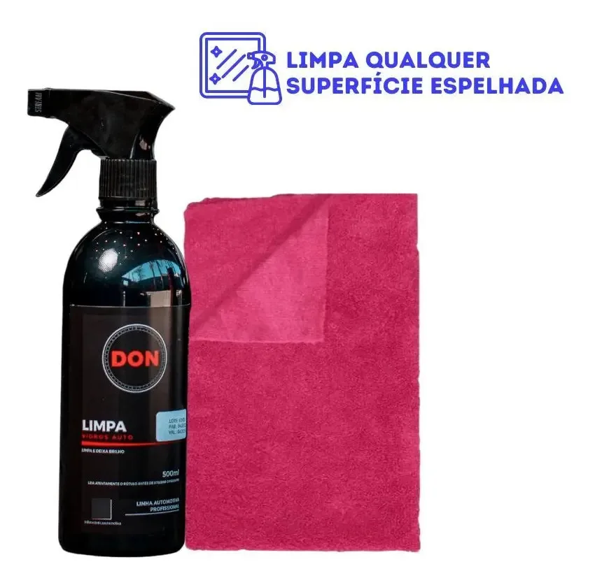 Kit Limpa Vidros Don Produtos Automotivos