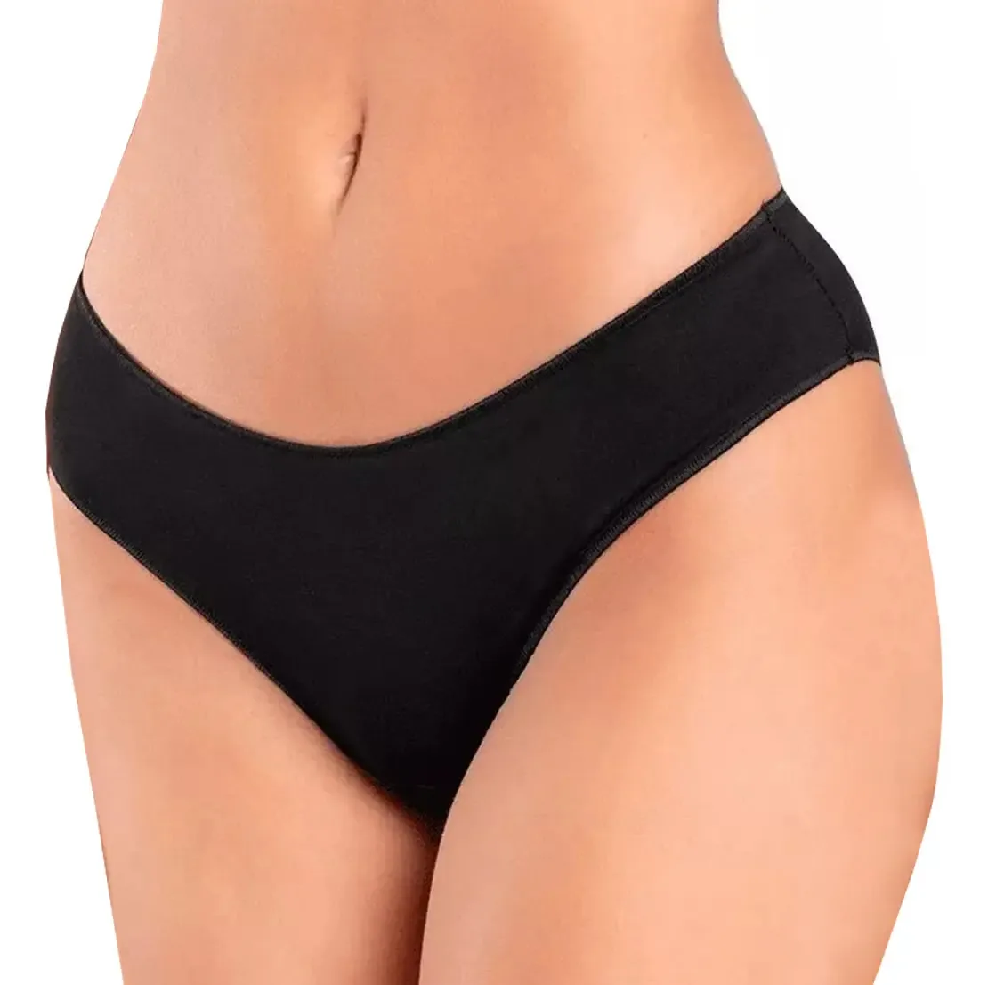 6 Tanga Absorvente Reutilizável Menstruação Fluxo Menstrual