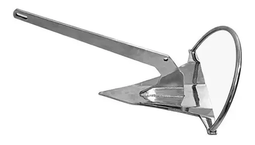 Ancora Alfa 1,4 Kg Aço Inox Jet Ski Barcos Lancha Veleiro