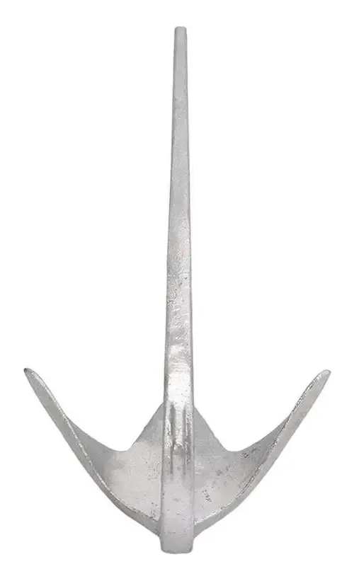 Âncora Bruce 5kg Galvanizada Ferro Fundido Náutica.Com Lancha Barco